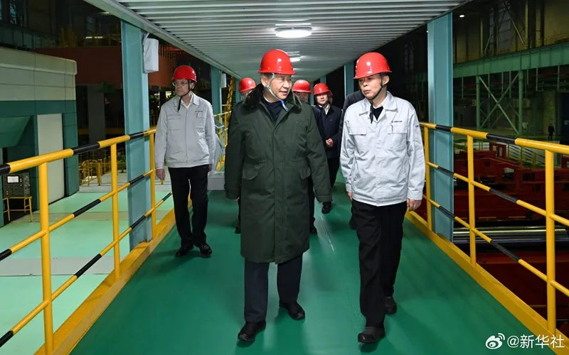 Xi Jinping: The steel industry is an important basic industry in our country,and the real economy is the foundation of the national economy