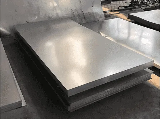 Galvanized steel plate
