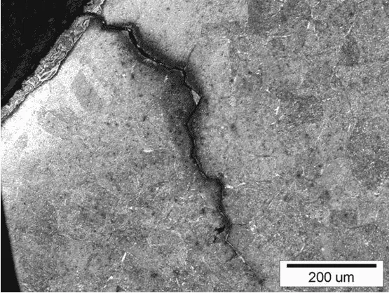 Seamless steel pipe cracks